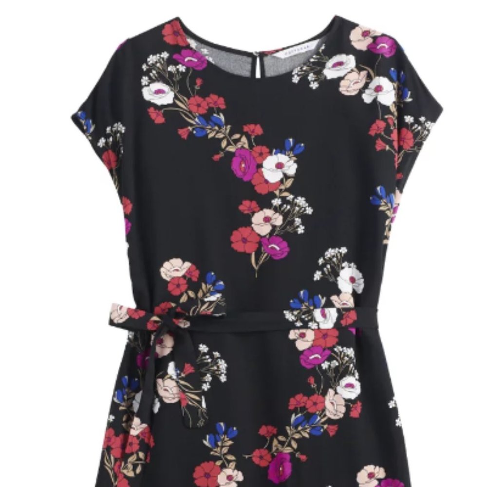 Floral Tie Dress